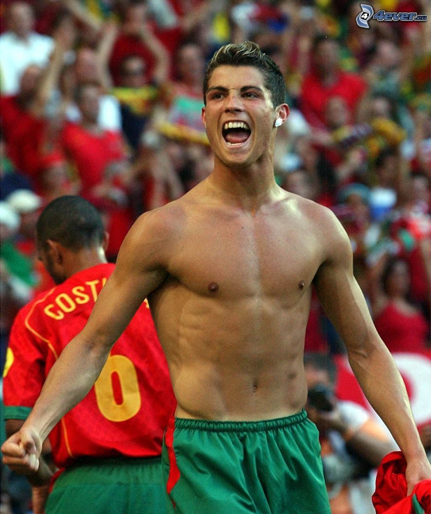 Christiano Ronaldo Größe